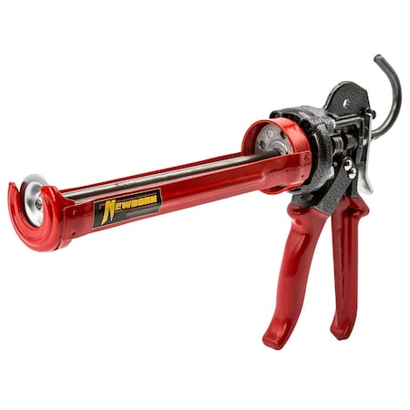 Newborn Newborn Super Smooth Rod Revolving Frame Caulking Gun, 1/10 Gallon Cartridge, 26:1 Thrust Ratio 375-XSP