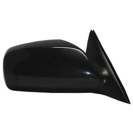 Sherman Parts Right Hand Power Heated Non-Folding Door Mirror for 2007-2010 USA Built Camry, Gloss Black SHE8154-320-2
