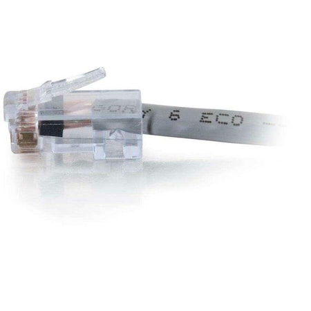 C2G 50FT CAT6 NON-BOOTED UTP UNSHIELDED ETHERNET NETWORK PATCH CABLE - PLENUM CMP-RA 15274