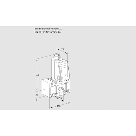 Honeywell Kromschroder VAS1W0/W25R/NW KS88018221
