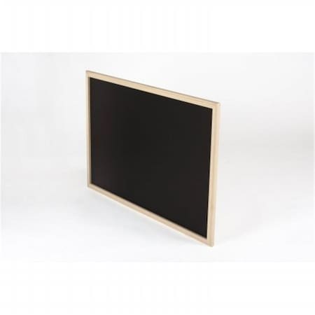 Crestline 33B 24 in. x 36 in. Hardwood Framed Black Chalkboard 33200