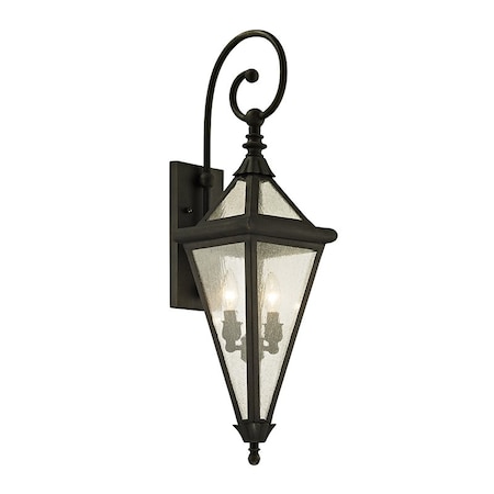 Troy Lighting Geneva 2 Light Wall Sconce 10.75 In. Vintage Bronze B6472-VBZ