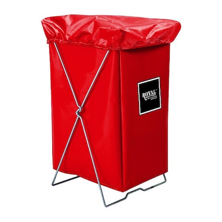 Royal Basket Trucks Hamper, 100 lb Capac., 17" L G00-RRX-HAK