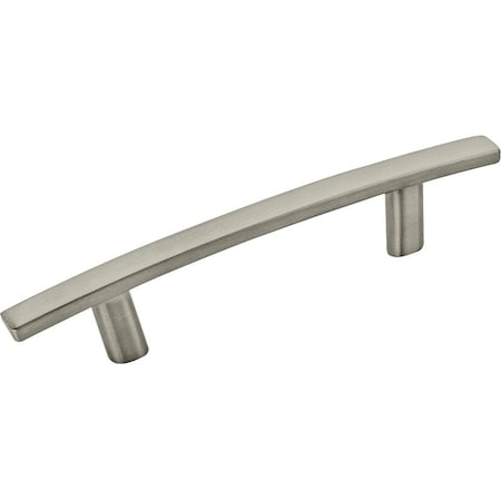 Amerock Cyprus Series Cabinet Pull, 514 in L Handle, 1116 in Projection, Zinc, Satin Nickel TEN26201G10