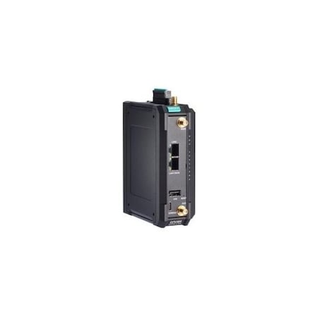 Moxa Industrial LTE Cat. 4 cellular secure router, B1/B3/B7/B8/B20/B28, 2 1 OnCell G4302-LTE4-EU-T