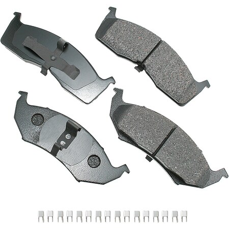 Akebono 1998-2001 Plymouth Neon Proact Disk Pad, Act730A ACT730A