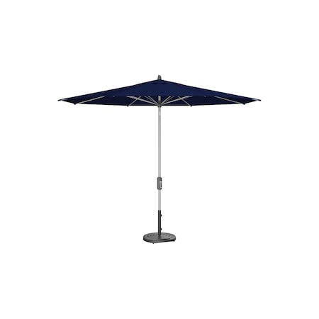 Treasure Garden 11 ft Patio Umbella, aluminum, fiberglass ribs, outdoor, Navy UM841-SS 5439 Navy