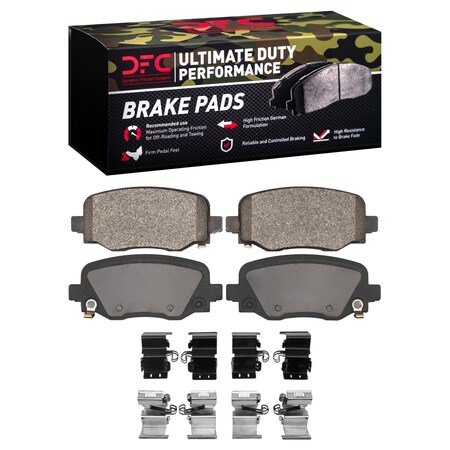 Dfc Ultimate Duty, Disc Brake Pad Set,  1400-1734-01