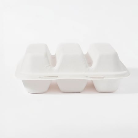 Greenprint Greenprint Fiberware 3 Compartment Taco Box, 200 ct TB200-3C