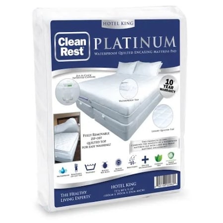 Cleanrest Mattress/Box Spring Protector, White 845168009621