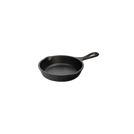 Lodge 5 Inch Cast Iron Skillet, 4PK L5MS