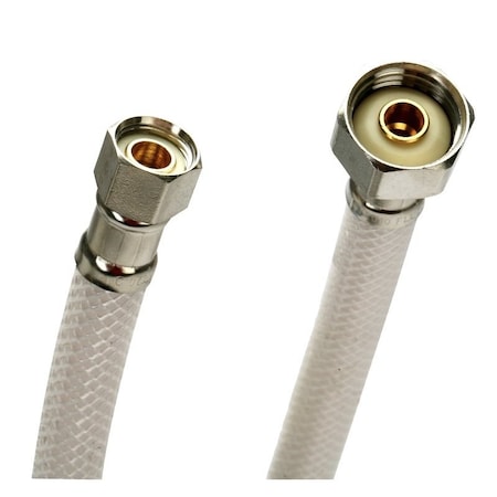 Fluidmaster Water Supply Connector, 3/8 x 1/2 in, Compression x FIP, Vinyl B1FV16