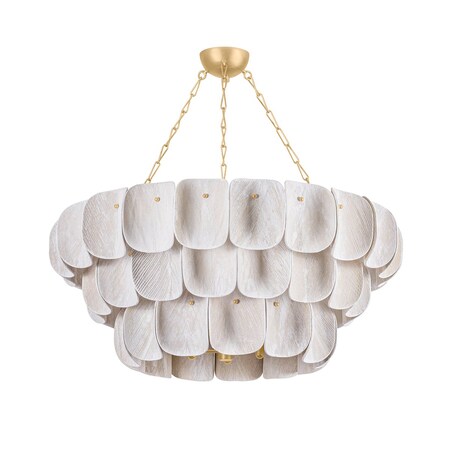 Hudson Valley Lighting Amalfi 16 Light Chandelier in Vintage Gold Leaf 6641-VGL
