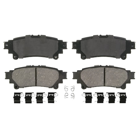Wagner Brake QuickStop Rear Disc Brake Pad Set Ceramic,  ZD1391