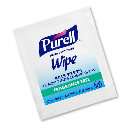 Purell Sanitizer Wipes, Box, 5 x 7" 9020-4M