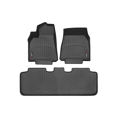 Weathertech Black, Front and Rear Floorliners 4416491-4415972