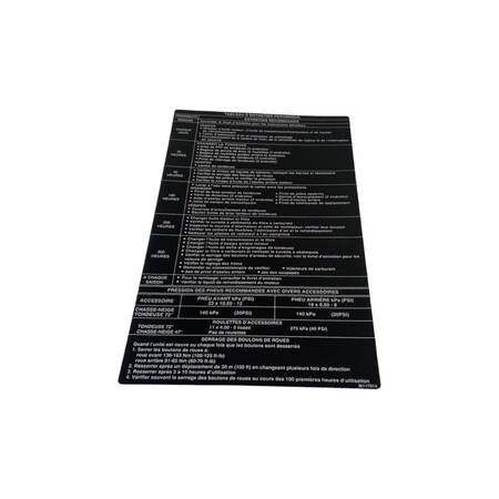 John Deere LABEL, JOHN DEERE OEM M117014  M117014