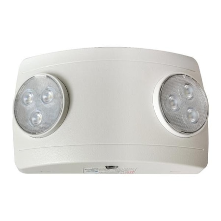 Exitronix LED-51/52 Series LED Emergency Light, Dual Adjustable Heads, Thermoplastic LED-52-BL
