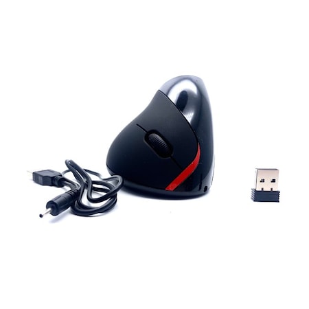Sanoxy Ergonomic Wireless 2.4G Mouse Optical Vertical Mouse Rechargeable SANOXY-ERG-MS