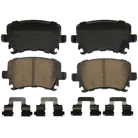 Wagner Brake QuickStop Rear Disc Brake Pad Set Ceramic,  ZD1108