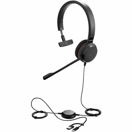 Jabra EVOLVE 20 SE, USB C/A, MS MONO 4993-823-389-01