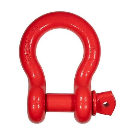 Mytee Products 2in Anchor Shackle Forged Carbon Steel & Alloy Screw Pin - 35T WLL SHACKLE-ANCHOR-SP-2