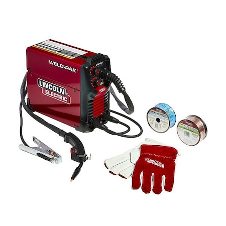 Lincoln Electric Welder Kit Machine & Accessories, 120v K5387-9