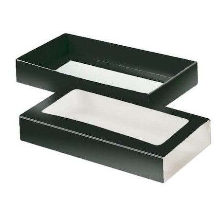 Nashville Wraps Black Slide Open Candy Box Set, 8x4.25x1.25, 20PK SBS2BK