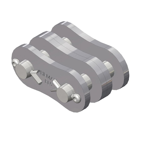 Senqcia Hi-Max Double Strand Cottd Connecting Link w/4 x 4 Lacing, BL544 chain, 5/8 P, .234 Pin BL544HMCL