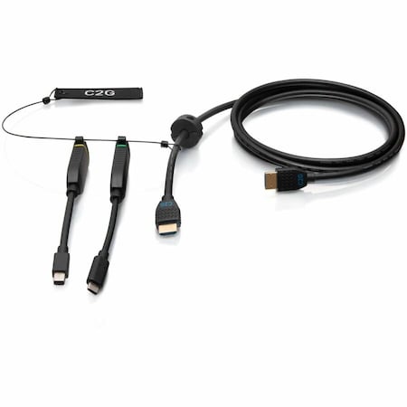 C2G 6FT PREMIUM HDMI DONGLE RING MDP USB-C C2G30054