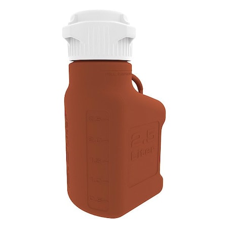 Zoro Select Carboy, HDPE, 304 mm H, Amber 15K-0111-OEM