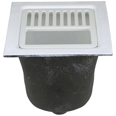 Zurn FD2377-NH2-H - 12" x 12" Floor Sink with FD2377-NH2-H