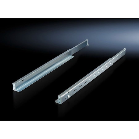 Rittal 19In. Variable Depth Slide Rai Global 80Kg Load Capacity Zinc 5501460