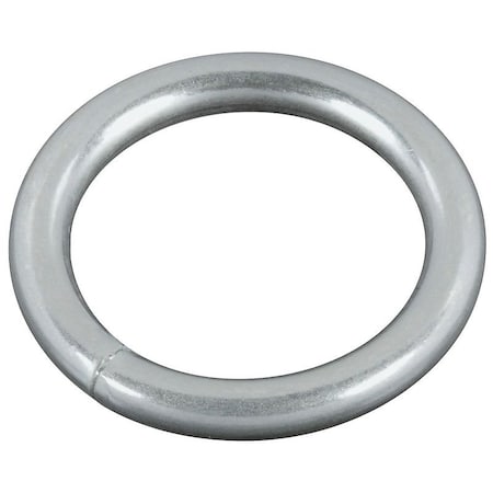 National Hardware 3155BC Series Welded Ring, 195 lb Working Load, 1 in ID Dia Ring, No 7 Chain, Steel, Zinc N223-123