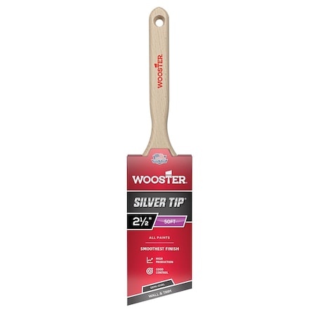 Wooster 5228 2.5 in. Silver Tip Semioval Angle Sash 71497186232