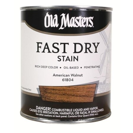 Diamond Vogel FAST DRY STAIN QT AMERICAN WALNUT 61804