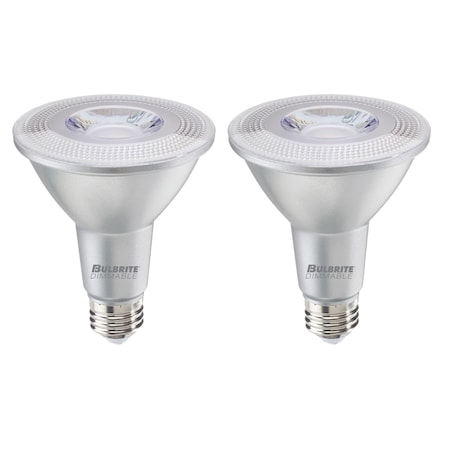 Bulbrite 120-Watt Equivalent Dimmable Flood PAR38 Medium E26 LED Light Bulb, 3000K, 2PK 861753