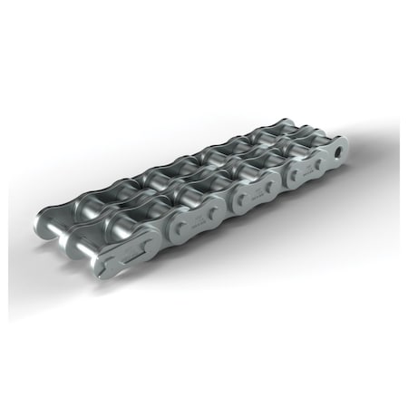 Hkk Chain Single Pitch Roller chain, 10 ft OAL, 3/4 P, 0.469 Dia x 1/2 in W Roller NR060R2A