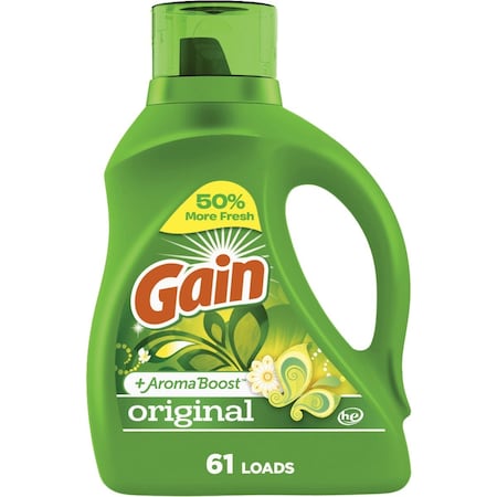 Gain + Aroma Boost 88 Oz. 61 Load Original Scent HE Liquid Laundry Detergent 3077209210