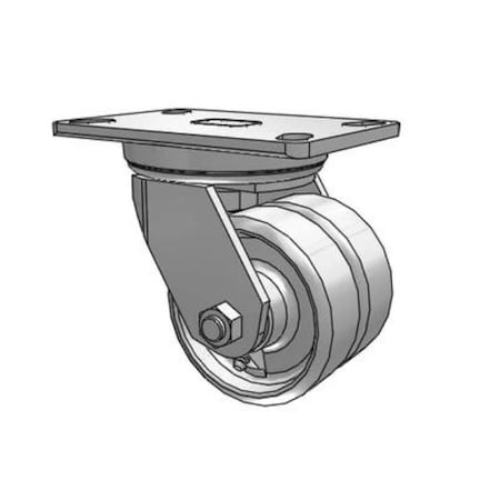 Albion dual-wheel-4''-cast-iron-Caster 272CA04101S