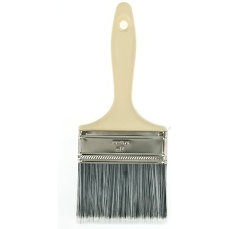 Linzer Paint Brush, 4 in W, 2-3/4 in L Bristle, Varnish Handle 1820-4