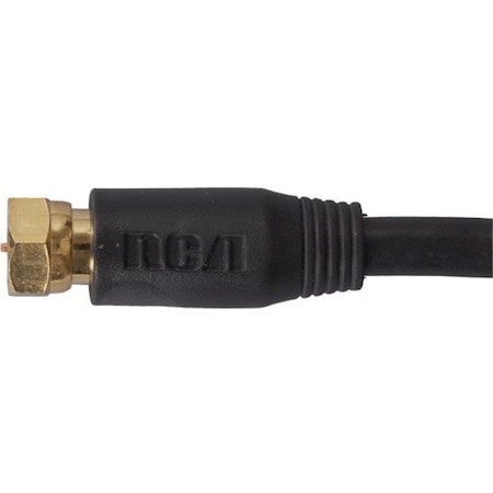 Rca 12 Ft. Black Digital RG6 Coaxial Cable VH612R