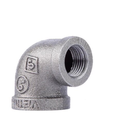 Stz Industries 3/4 in. FIP each X 1/2 in. D FIP Black Malleable Iron 90 degree Reducing Elbow 310URE-3412