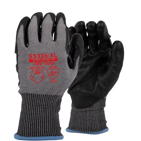 Firm Touch ANSI Cut A6, ABR 4, PUN 4, Standard 15G XL, 12PK S5336 XL