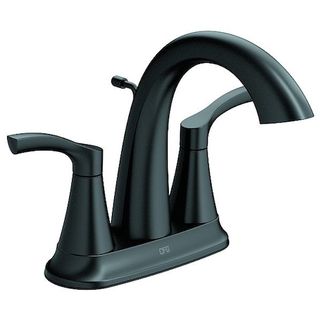 Cfg Bathroom Faucet, Matte, Metal, 1.2 gpm 58911BL