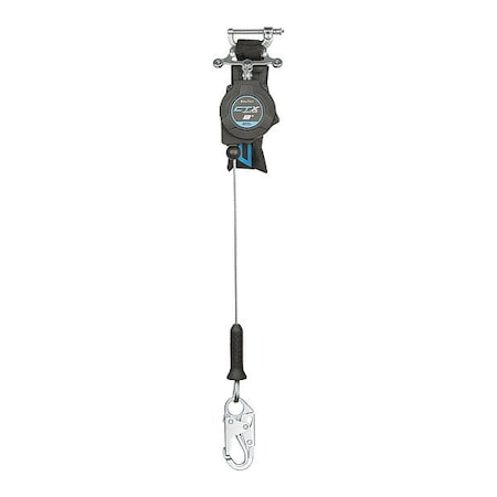 Falltech Self-Retracting Lifeline, Steel, 310lb, 8ft 83208SP1