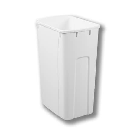 Century Components Century Components 50 Qt Waste Bin - White 50QTBN-WH