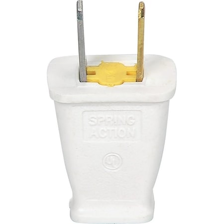 Eaton Wiring Devices Straight Blade Plug, 1-15P, 15 A, 125V AC, 2 Pole, Non-Grounded SA540W