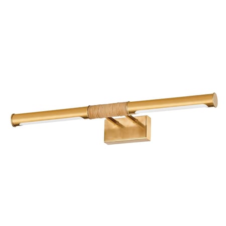 Hudson Valley Lighting Hallstead 1 Light Picture Light 24 In. Aged Brass 3524-AGB