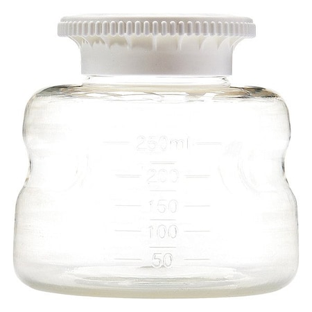 Zoro Select Plastic Lab Media Btl, PS, 86.9mm H, PK24 1171-RLS